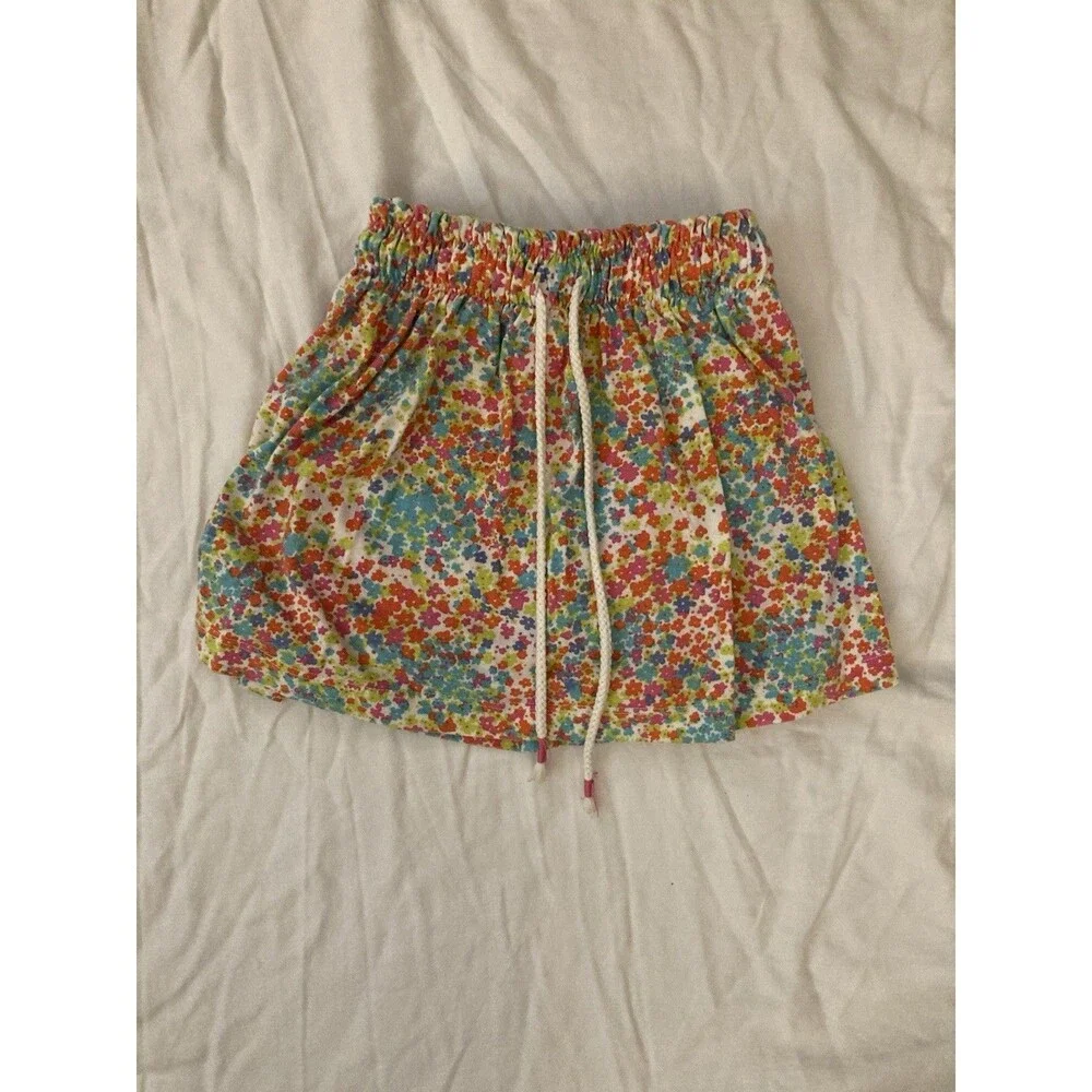 Size S (4/5) Tales Stories girl clothes - one piece skirt | flowers theme